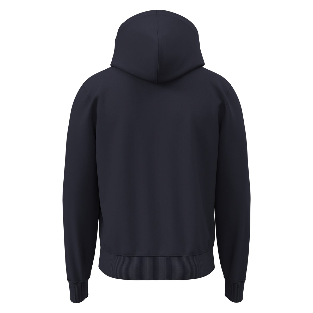 Napapijri felpa Balis con cappuccio e zip Blu Marine dettaglio retro