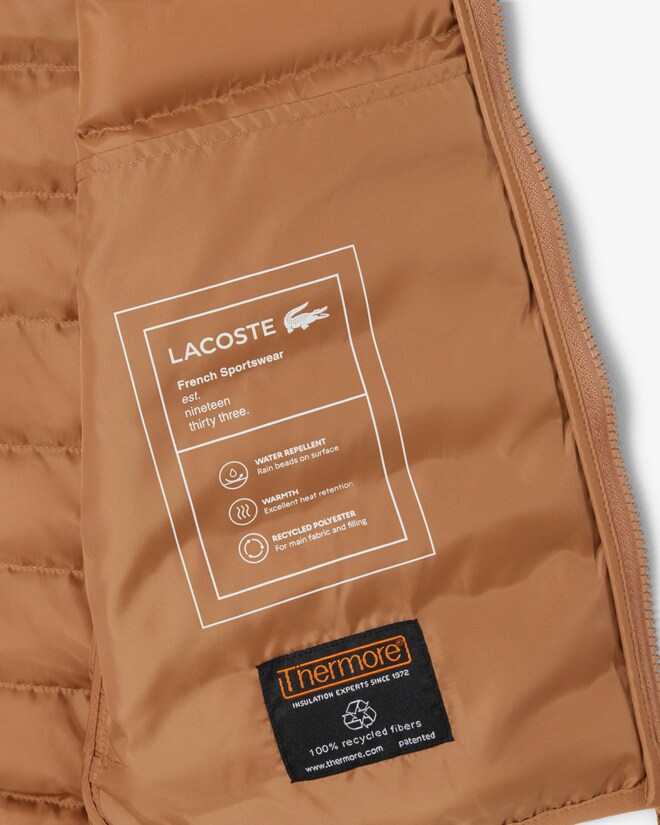 LACOSTE Gilet Uomo imbottito impermeabile
