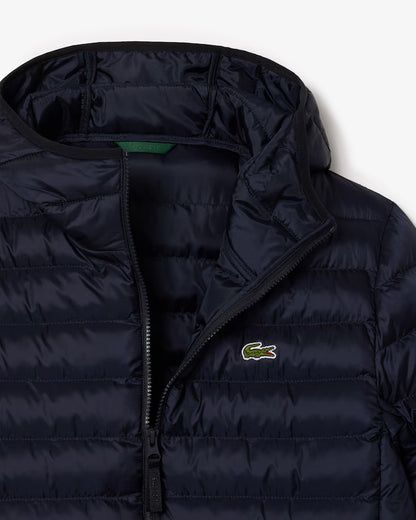 LACOSTE GIACCA UOMO TRAPUNTATA IMPERMEABILE
