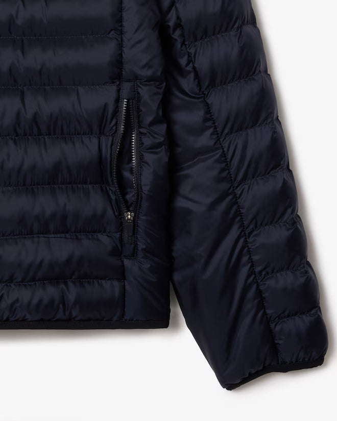LACOSTE GIACCA UOMO TRAPUNTATA IMPERMEABILE