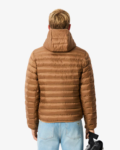 LACOSTE GIACCA UOMO TRAPUNTATA IMPERMEABILE