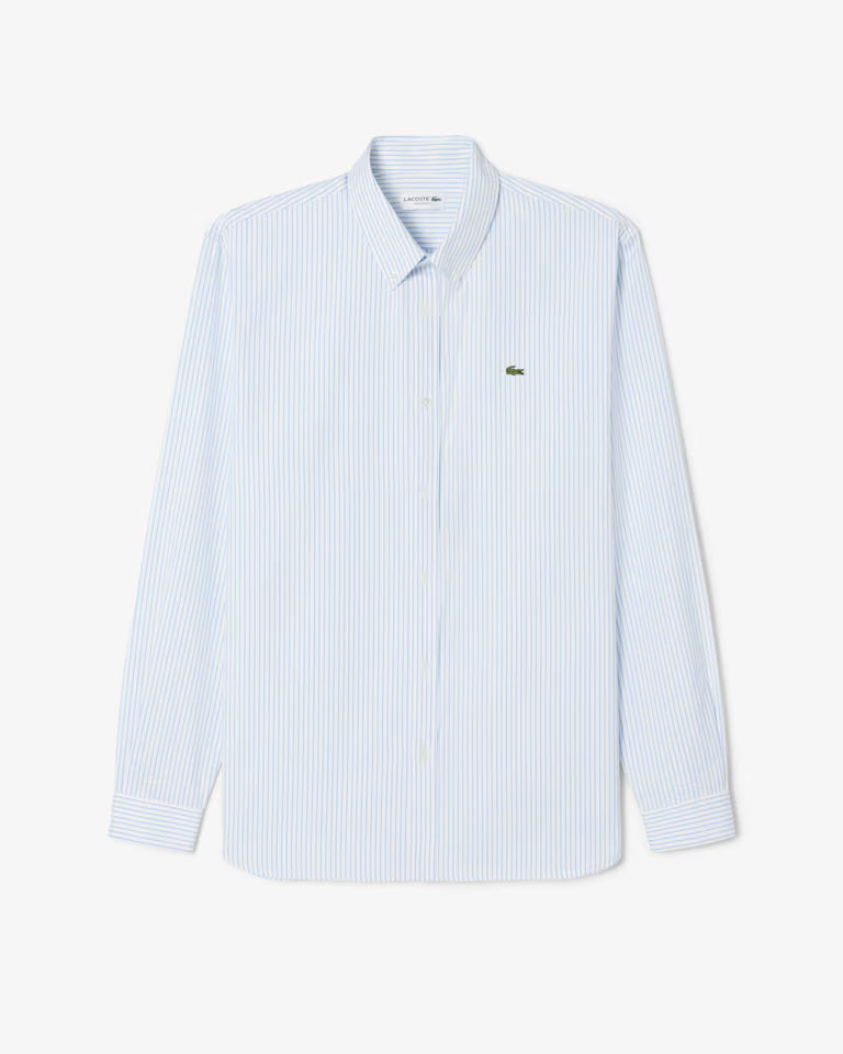 Camicia Uomo Lacoste Regular fit in cotone pinpoint