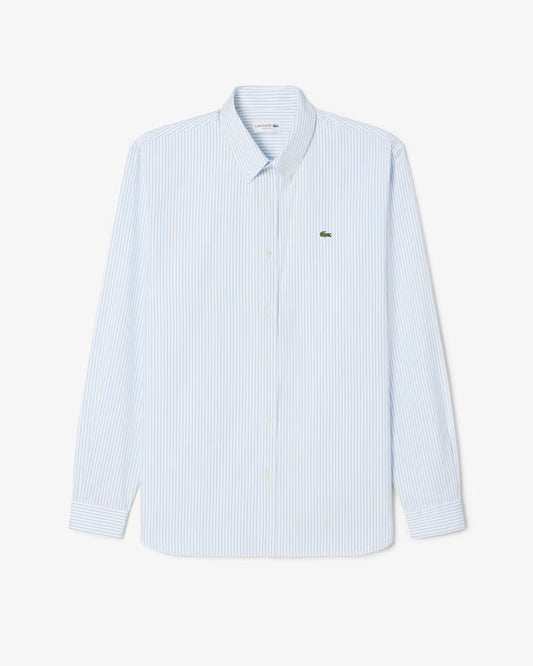 Camicia Uomo Lacoste Regular fit in cotone pinpoint