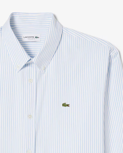 Camicia Uomo Lacoste Regular fit in cotone pinpoint