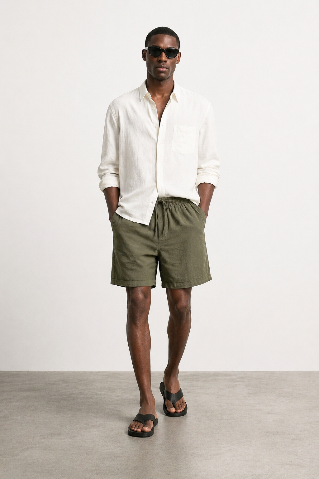 Lyle & Scott · Bermuda uomo lino