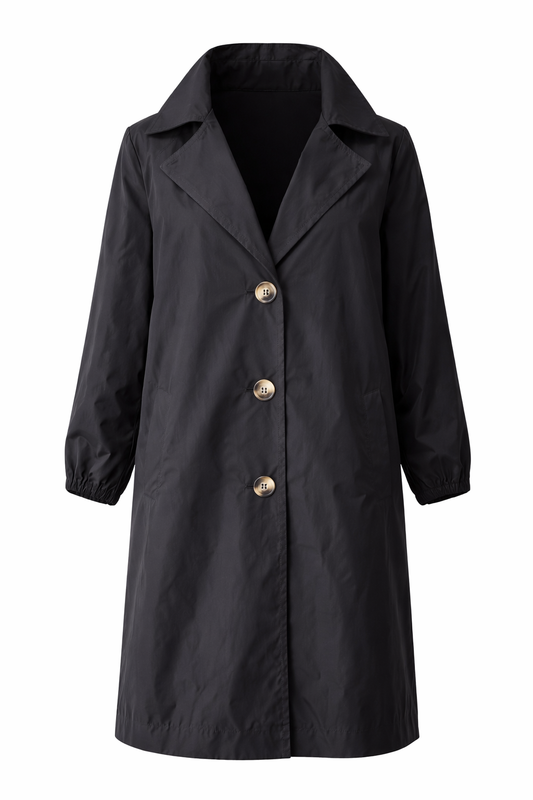 Six Moths for Two Spolverino Donna dritto con bottoni