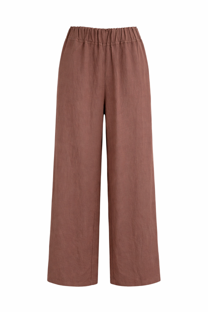 Six Months for Two · Pantaloni donna palazzo marrone