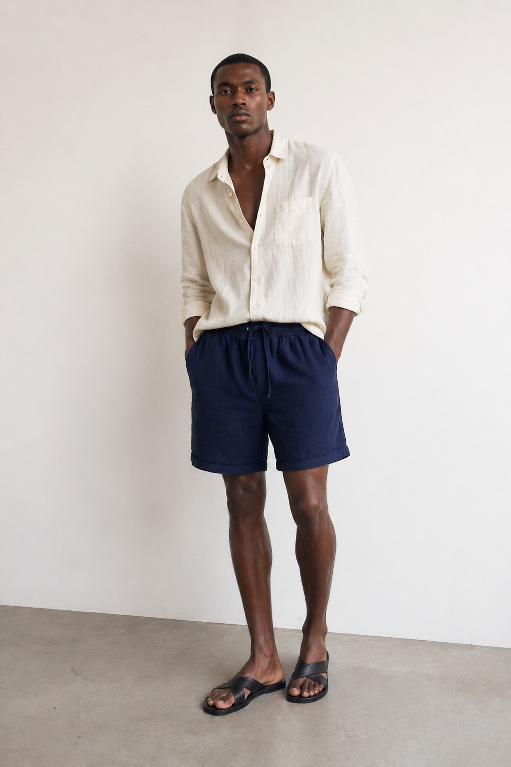 Lyle & Scott · Bermuda uomo lino