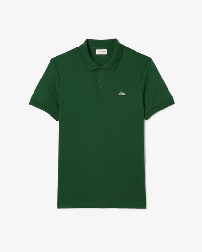 LACOSTE Polo Uomo Manica Corta Cotone Pima Verde