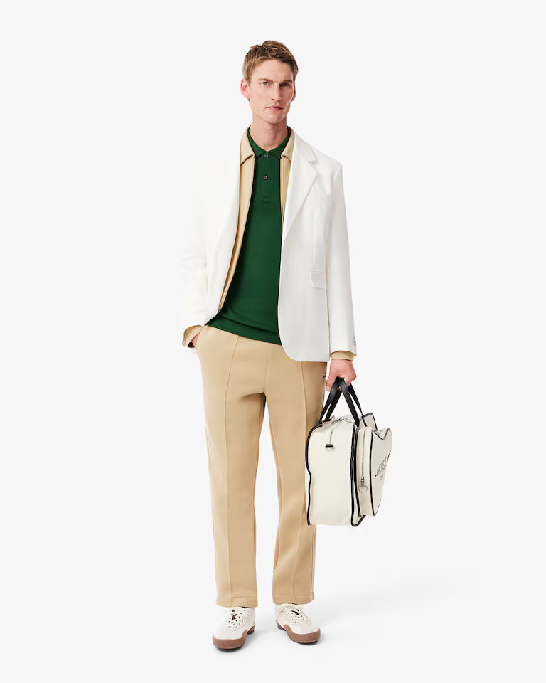 LACOSTE Polo Uomo Manica Corta Cotone Pima Verde