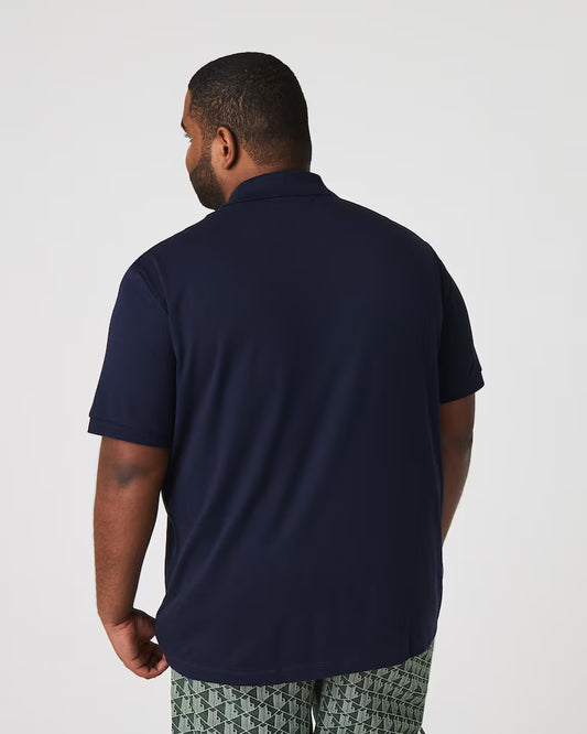 LACOSTE Polo Uomo Manica Corta Cotone Pima Blu