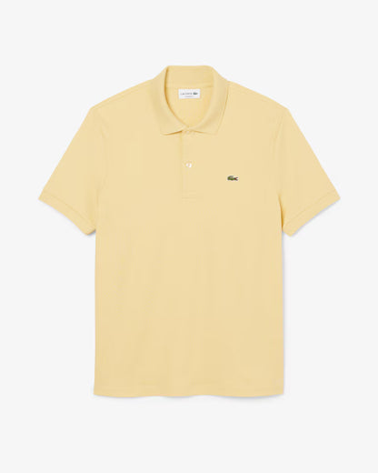 LACOSTE Polo Uomo Manica Corta Cotone Pima Giallo