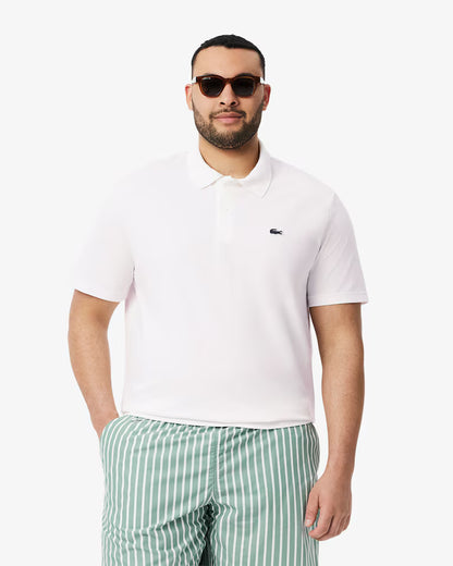 Polo Uomo Lacoste DH5522 Cotone Traspirante Manica Corta Bianco 001
