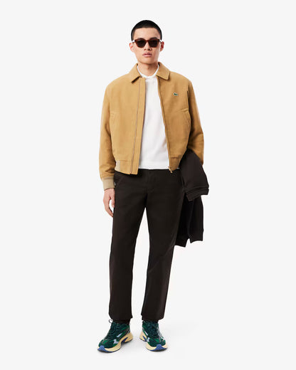 Polo Uomo Lacoste DH5522 Cotone Traspirante Manica Corta Bianco 001