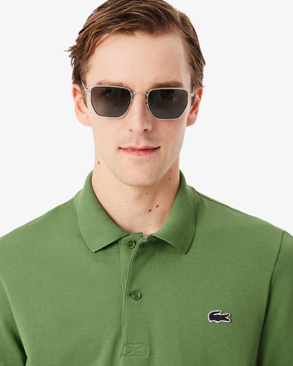 Lacoste · Polo uomo manica corta traspirante verde