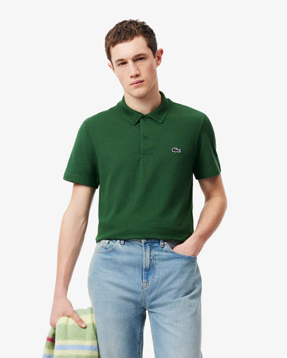 Polo Uomo Lacoste DH5522 Cotone Traspirante Manica Corta Verde 132