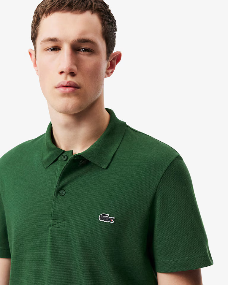 Polo Uomo Lacoste DH5522 Cotone Traspirante Manica Corta Verde 132