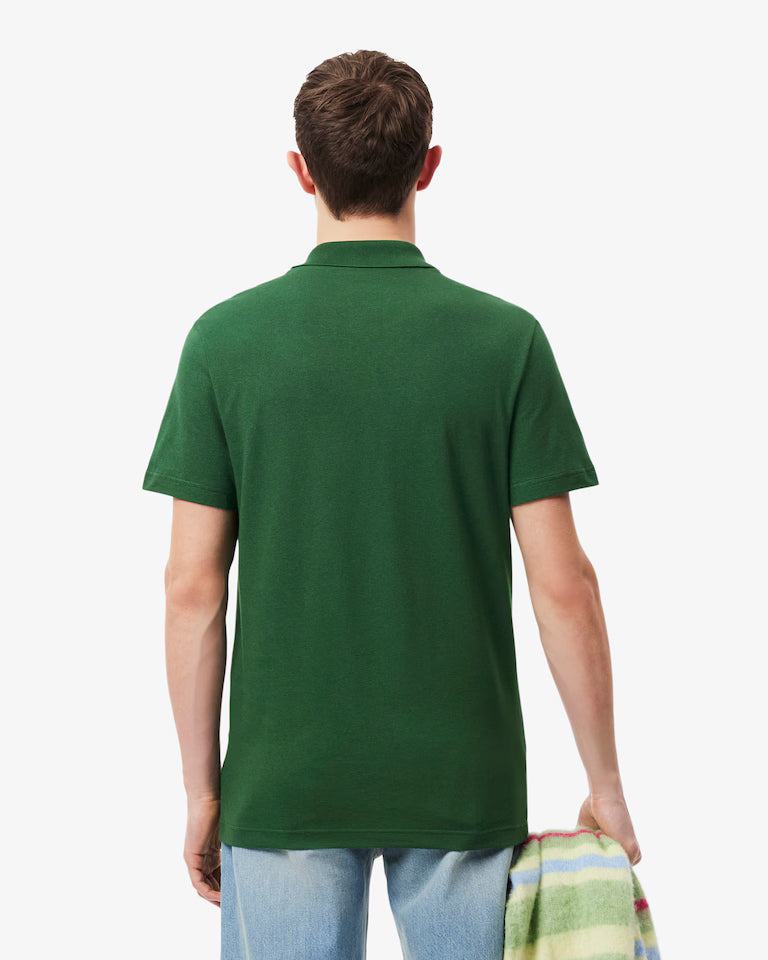 Polo Uomo Lacoste DH5522 Cotone Traspirante Manica Corta Verde 132