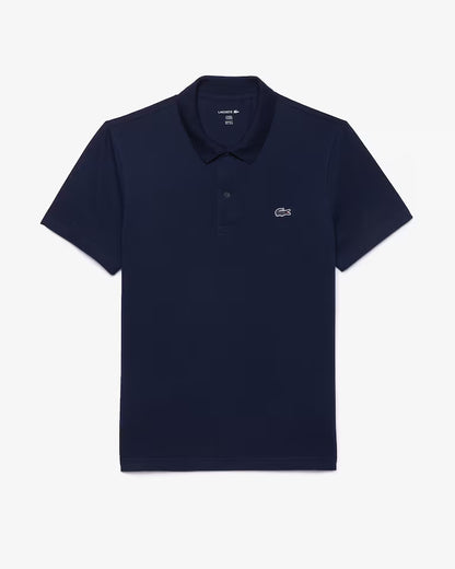 Polo Uomo Lacoste DH5522 Cotone Traspirante Manica Corta Blu 166