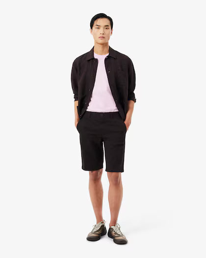 Lacoste · Bermuda chino uomo slim verde cachi