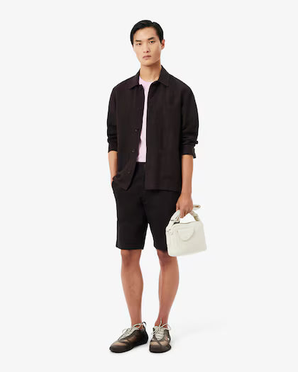 Lacoste · Bermuda chino uomo slim verde cachi