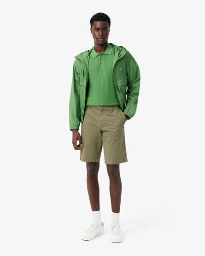 Lacoste · Bermuda chino uomo slim verde cachi