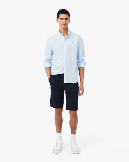 Lacoste · Bermuda chino uomo slim verde cachi