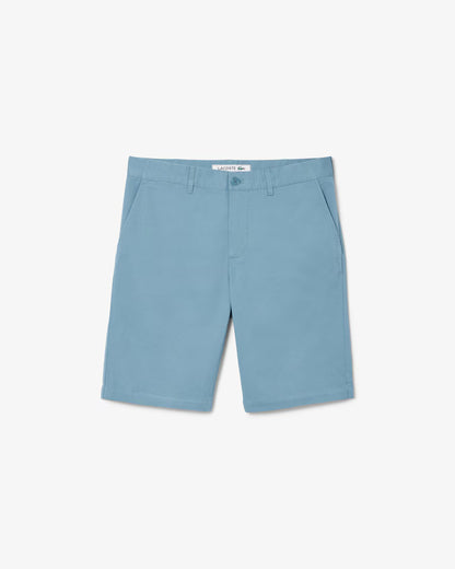Lacoste Bermuda Chino Slim Fit in Cotone Stretch