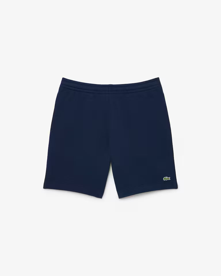 Lacoste · Bermuda uomo regular felpato blu