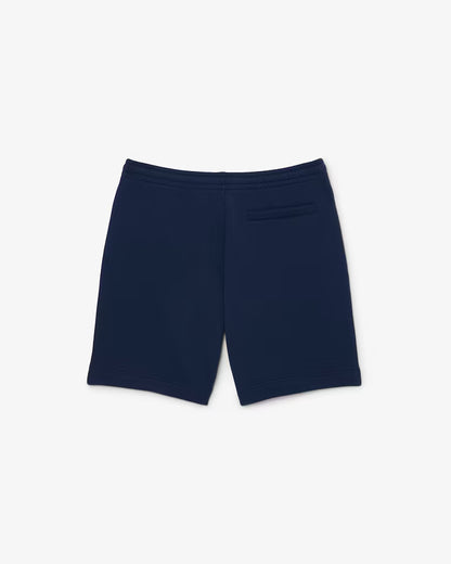 Lacoste · Bermuda uomo regular felpato blu