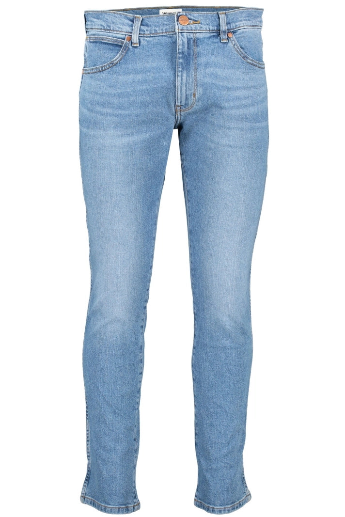 Wrangler · Jeans Larston uomo slim tapered blu chiaro