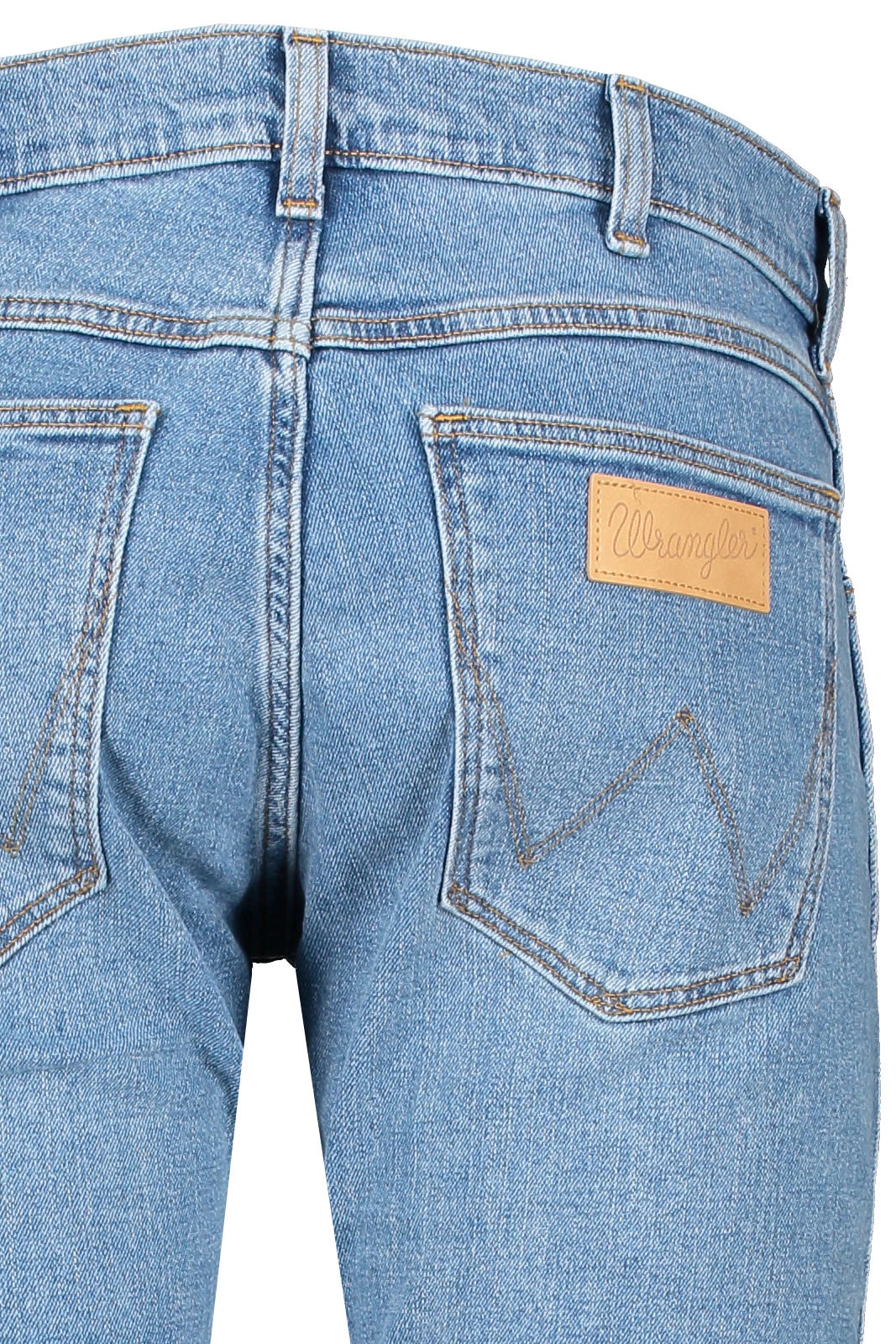 Wrangler · Jeans Larston uomo slim tapered blu chiaro