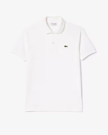 Polo Uomo Manica Corta Lacoste L1212 Bianca