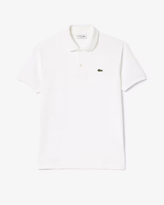 Polo Uomo Manica Corta Lacoste L1212 Bianca