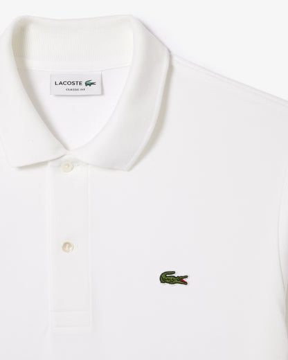 Polo Uomo Manica Corta Lacoste L1212 Bianca