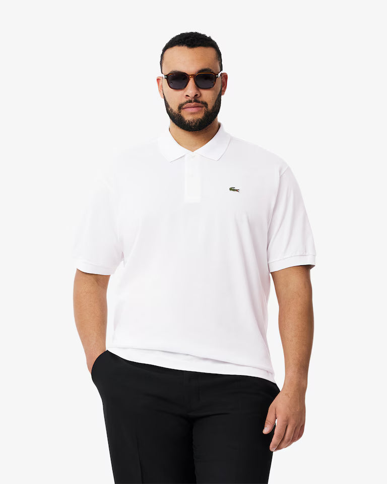 Polo Uomo Manica Corta Lacoste L1212 Bianca
