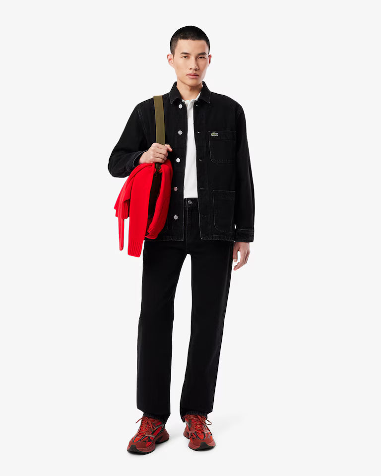 Polo Uomo Manica Corta Lacoste L1212 Bianca