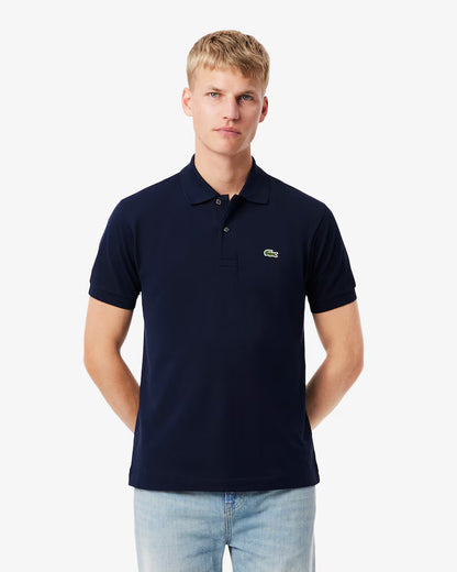 Polo Uomo Manica Corta Lacoste L1212 Blu Marine