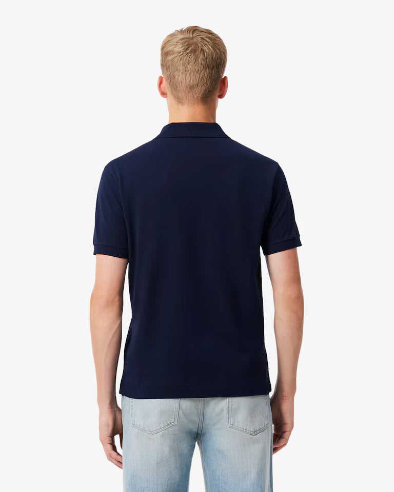 Polo Uomo Manica Corta Lacoste L1212 Blu Marine