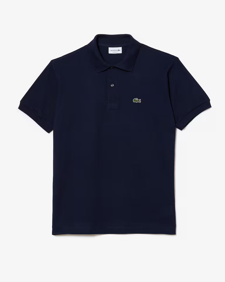 Polo Uomo Manica Corta Lacoste L1212 Blu Marine