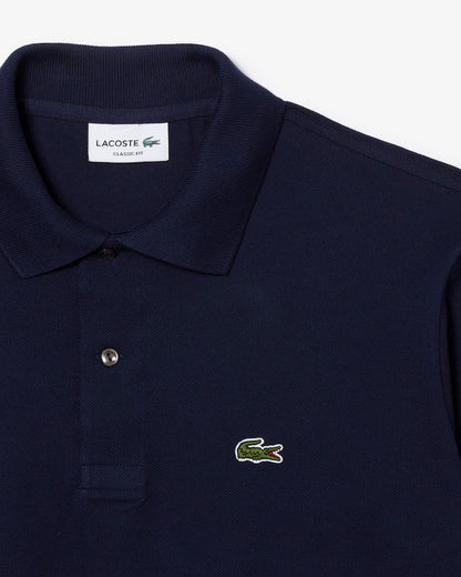 Polo Uomo Manica Corta Lacoste L1212 Blu Marine