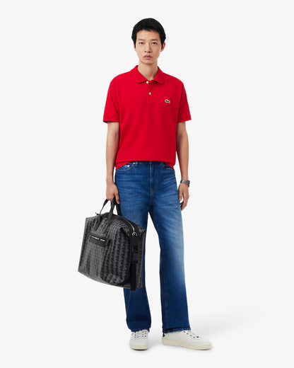 Lacoste · Polo L1212 uomo manica corta piqué rosso
