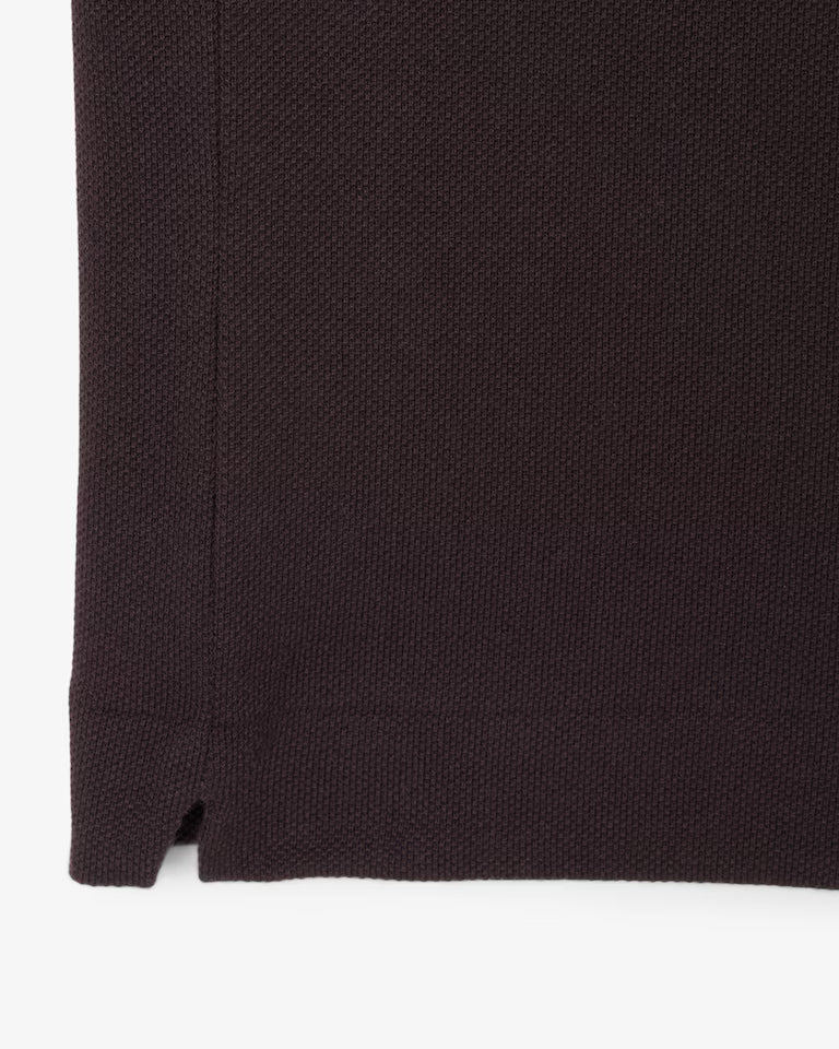 Lacoste · Polo L1212 uomo manica corta piqué marrone
