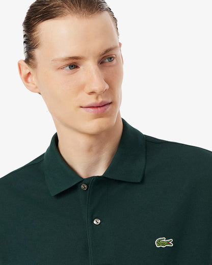 Lacoste · Polo L1212 uomo manica corta piqué verde