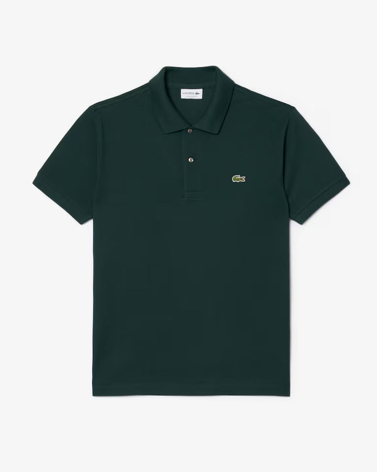 Lacoste · Polo L1212 uomo manica corta piqué verde