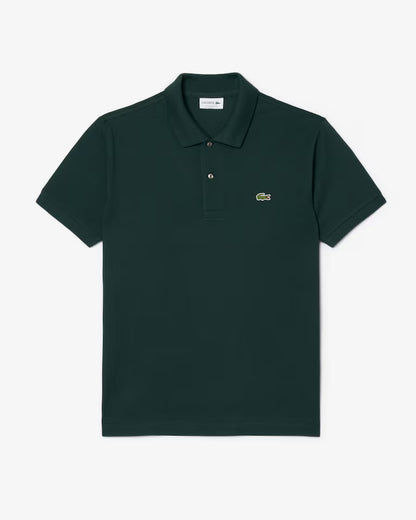 Lacoste · Polo L1212 uomo manica corta piqué verde