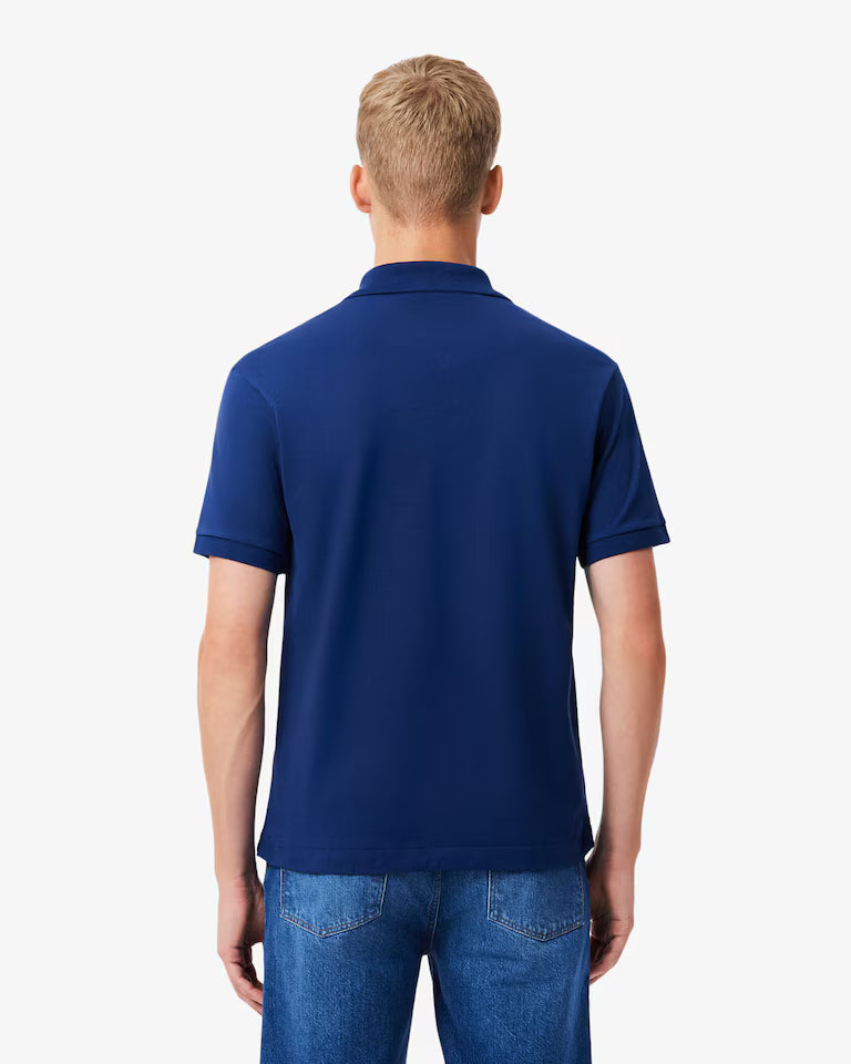Lacoste · Polo L1212 uomo manica corta piqué blu navy