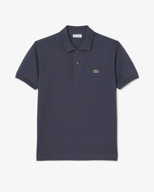 Lacoste Polo Uomo Manica Corta in Cotone Piqué Grigio fonce S5T