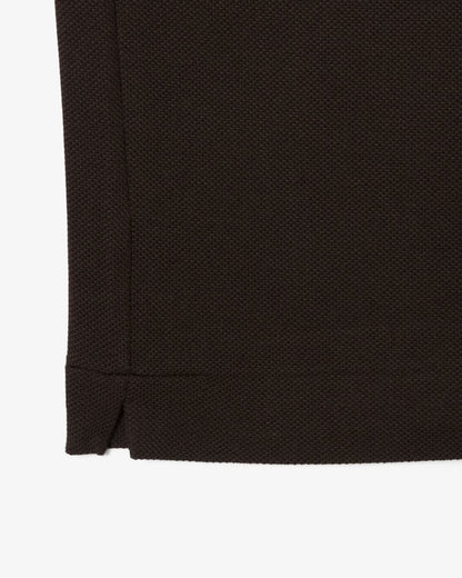Lacoste Polo maniche corte classic fit marrone