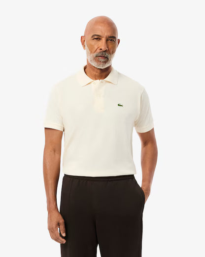 Lacoste Polo maniche corte classic fit beige